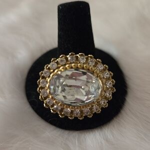 Vintage Signed Coro Gold Tone Brooch